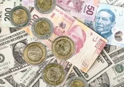 foto de monedas, billetes y dolares