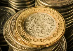 Moneda de 10 pesos de México