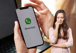 Teléfono con WhatsApp