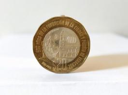 Moneda de 20 pesos 