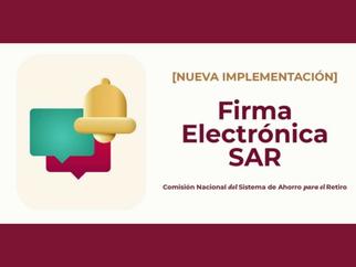 Firma electrónica SAR
