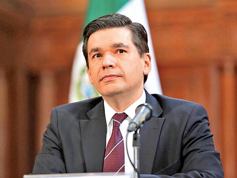 Fenando Aportela, subsecretario de Hacienda, destacó el dinamismo del mercado interno en el primer semestre. Foto: Archivo Excélsior