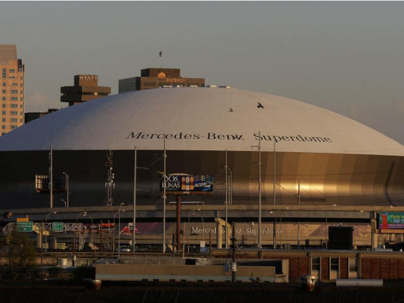 Se utilizaron 336 millones de dólares en la renovación del Superdome. Foto: AP
