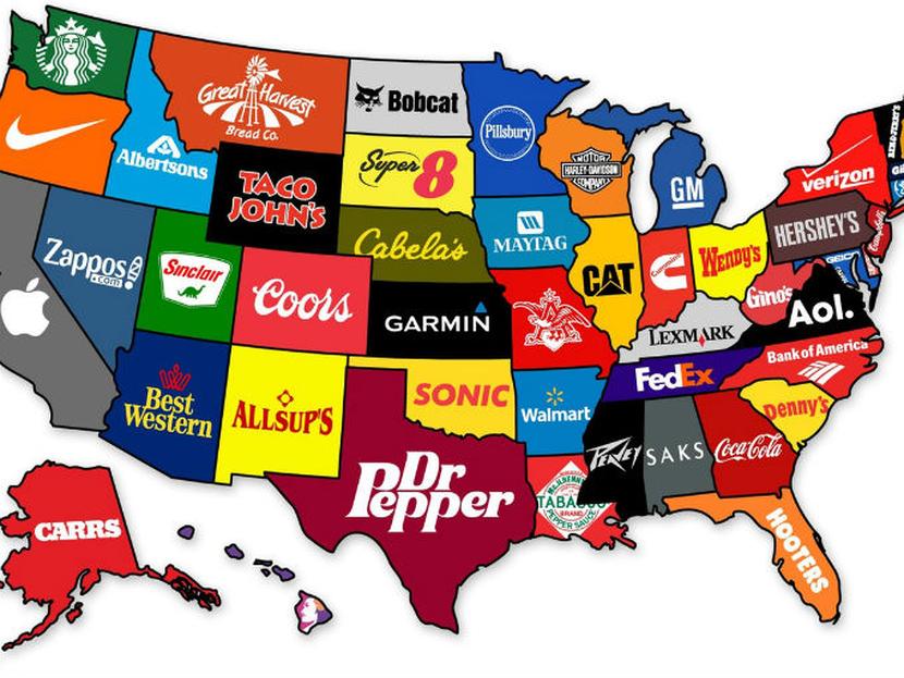Hoy en día podemos identificar una marca famosa originaria de cada uno de los 50 estados. Foto: Steve Lovelace