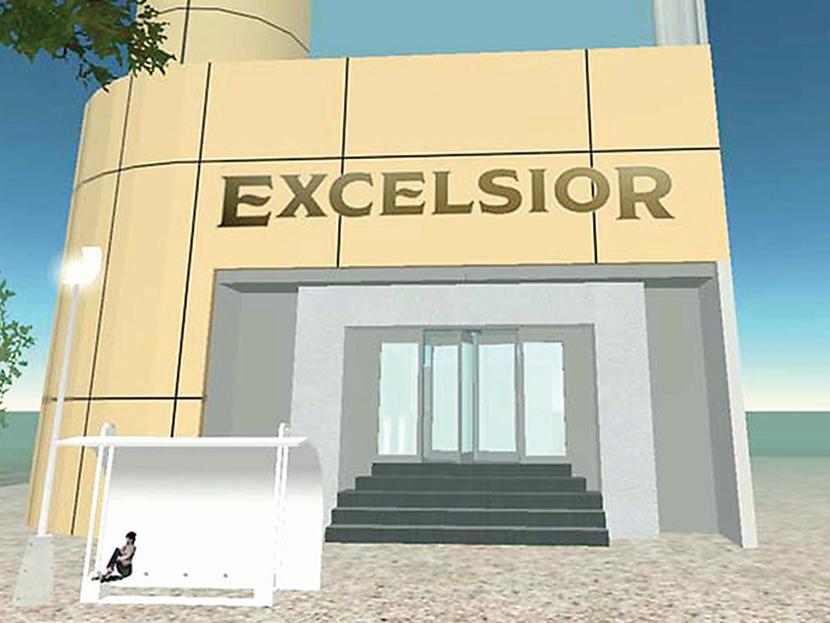 En junio de 2007, Excélsior fue el primer periódico en abrir sus oficinas en el mundo virtual de Second Life. Fotos: Especial