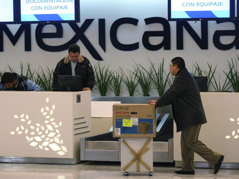 La marca 'Mexicana de Aviación' aun no entra en proceso de quiebra. Foto Archivo Excéslior