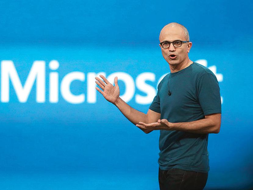 El anuncio fue hecho en una conferencia transmitida por internet con el presidente de Microsoft, Satya Nadella. Foto: AP