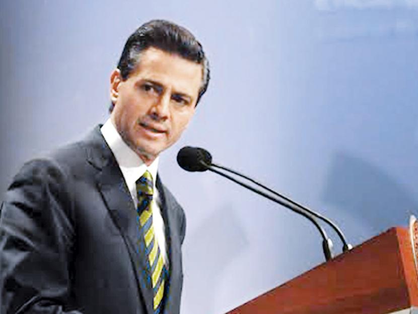 Enrique Peña Nieto, presidente de México, durante la Primera Reunión de Alto Nivel de la Alianza Global para la Cooperación Eficaz al Desarrollo. Foto: Especial