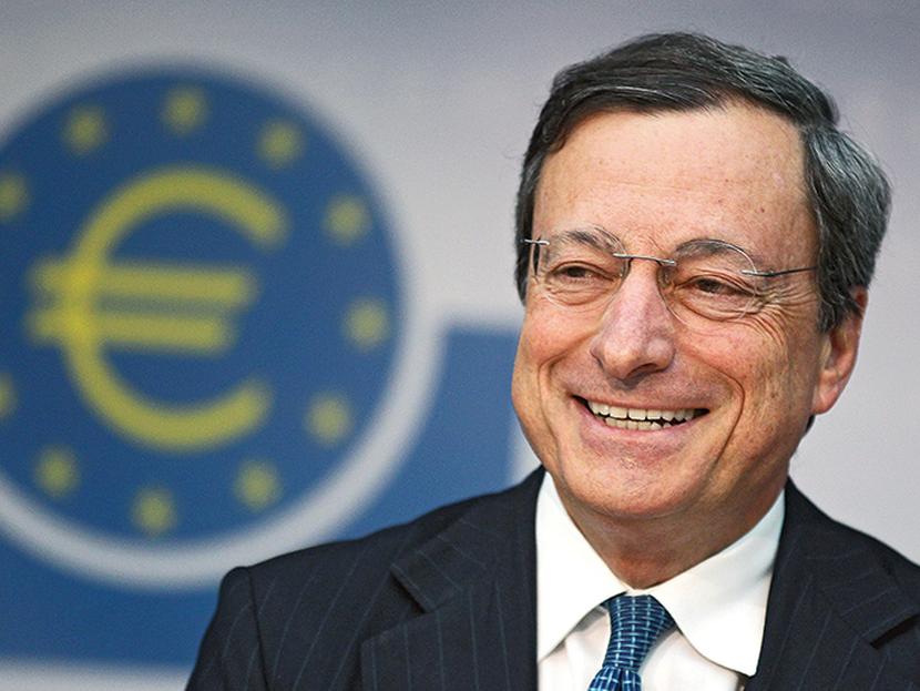 Mario Draghi, presidente del Banco Central Europeo. Foto: AFP