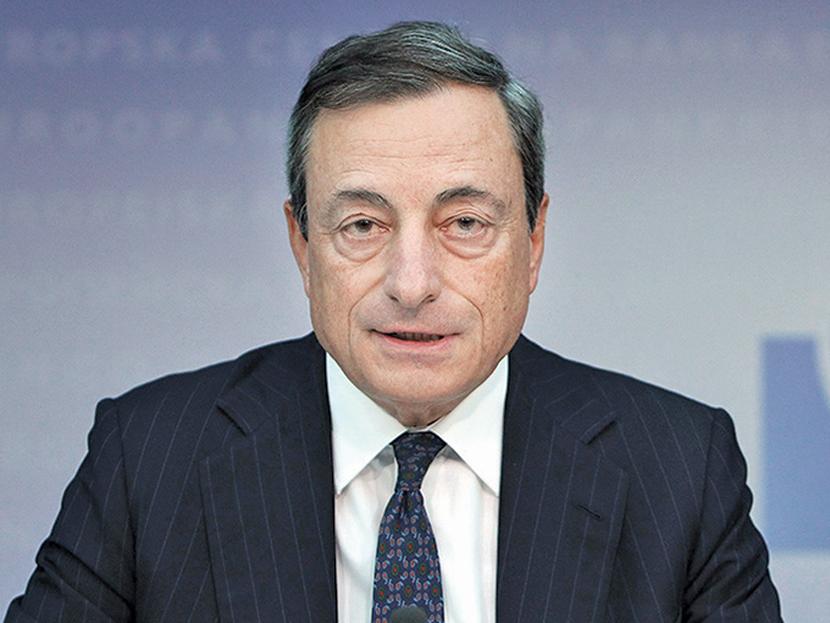 Mario Draghi, presidente del Banco Central Europeo (BCE). Foto: AFP