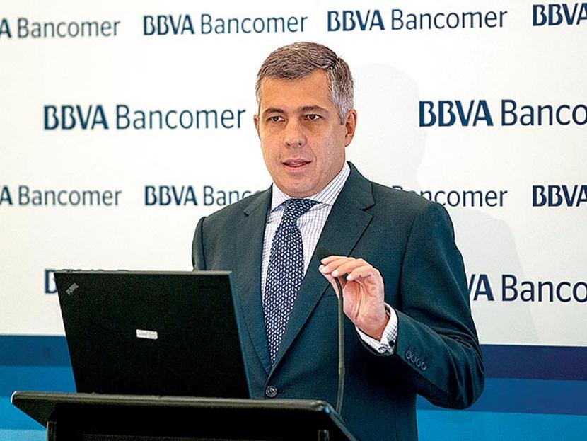 Carlos Serrano, economista en jefe de Grupo Financiero BBVA Bancomer, dijo que hay signos de recuperación. Foto: Daniel Betanzos/Archivo