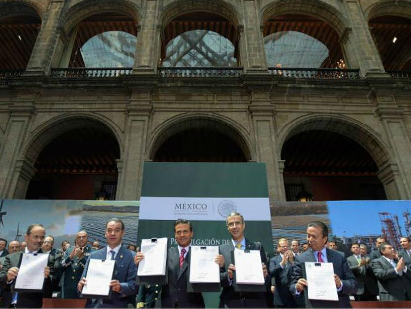 La ceremonia fue encabezada por el presidente Enrique Peña Nieto. Foto: Presidencia