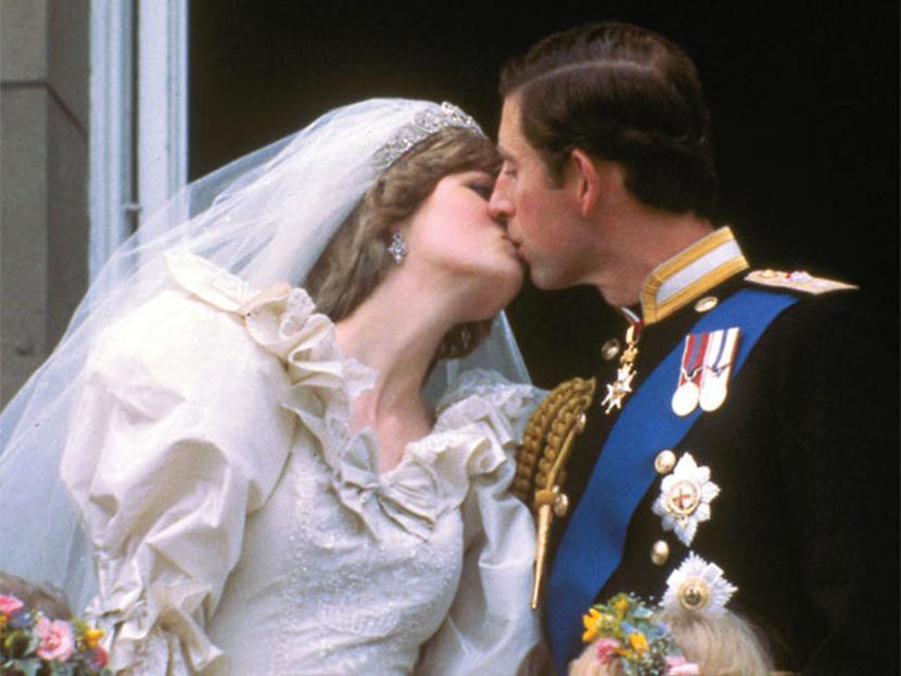 Diana Spencer y el príncipe Carlos se casaron el 29 de julio de 1981. Foto: Especial