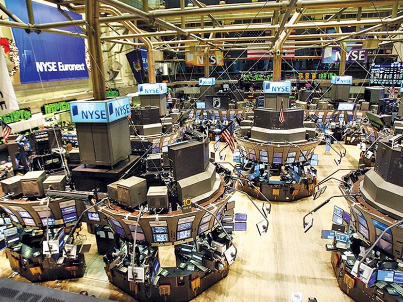 La Bolsa de Nueva York (New York Stock Exchange, NYSE, en inglés). Foto: AFP