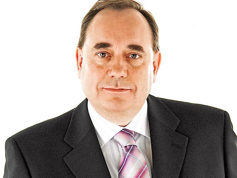 Alex Salmond, ministro principal  de Escocia, impulsor del referéndum.