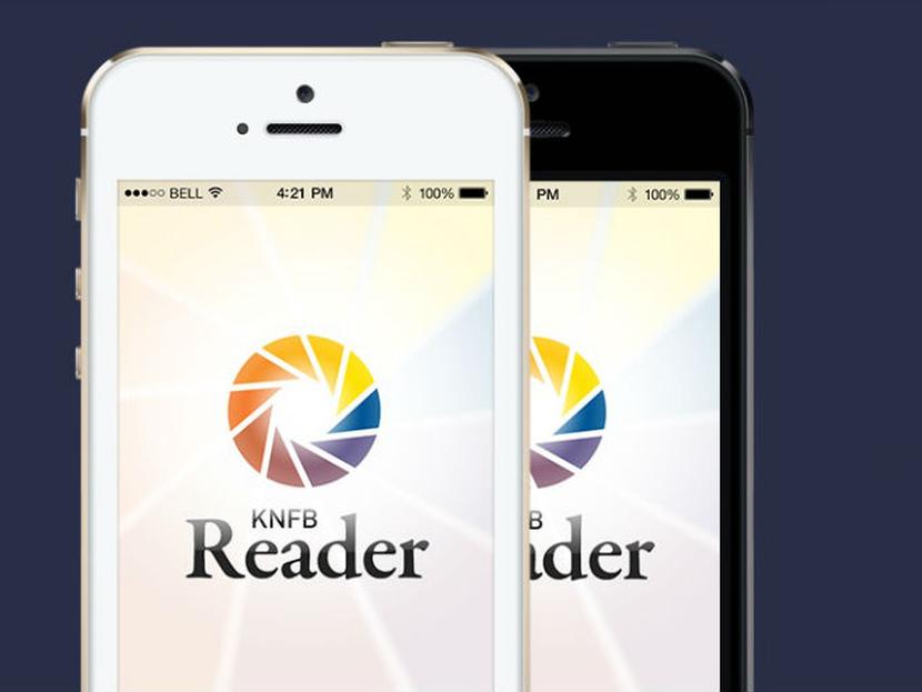 Los usuarios dicen que la aplicación KNFB Reader mejora su vida diaria, desde la lectura de menús en restaurantes hasta consultar documentos. Foto: KNFB Reader