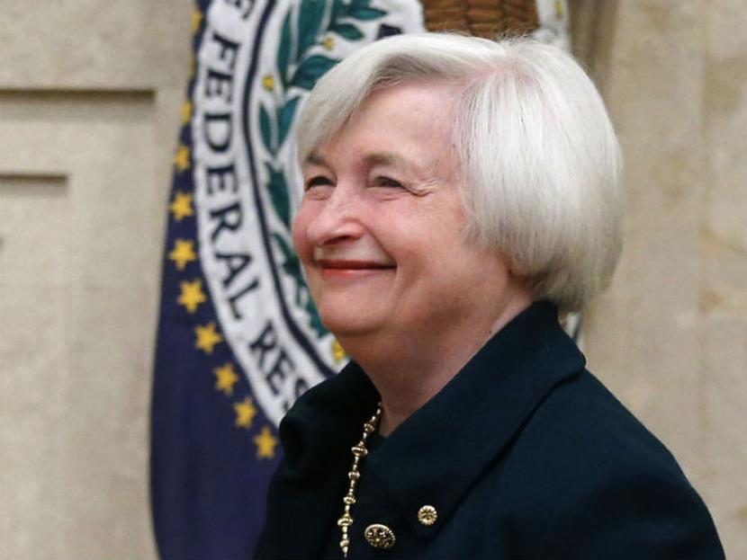 Janet Yellen, presidenta de la Reserva Federal, señaló que antes de modificar la tasa objetivo la economía de Estados Unidos debe mostrar una evolución favorable. Foto: Reuters