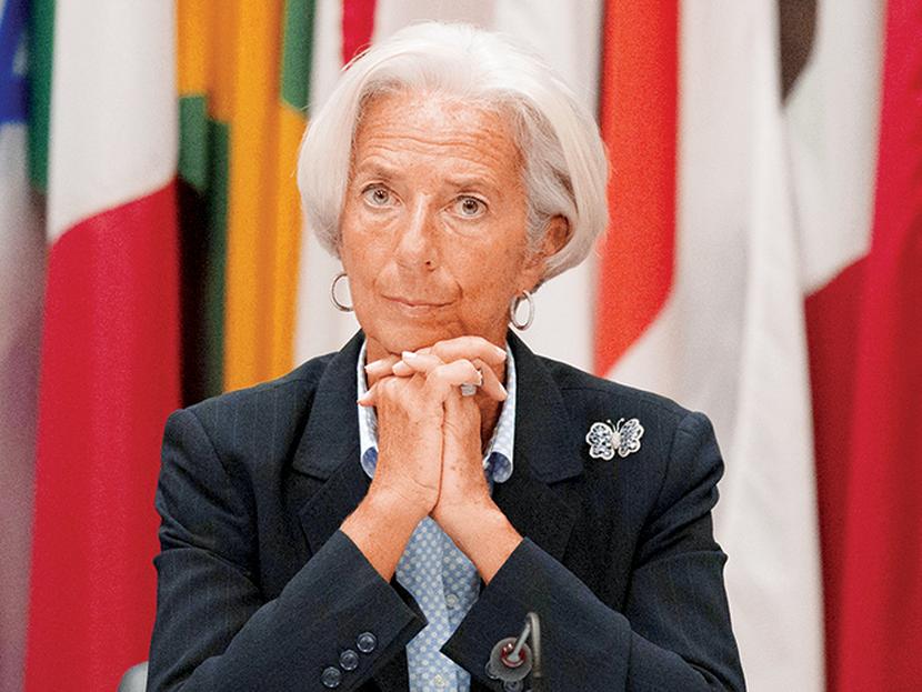 Christine Lagarde, directora gerente del Fondo Monetario Internacional, inauguró ayer el seminario Challenges of Job-Rich and Inclusive Growth. Foto: afp / Fuente: Fondo Monetario Internacional