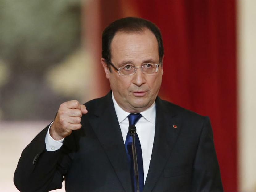 El presidente francés, Francois Hollande, está resistiendo la presión de sectores dentro de su Partido Socialista para que alivie de forma aún más enfática los recortes. Foto: Getty