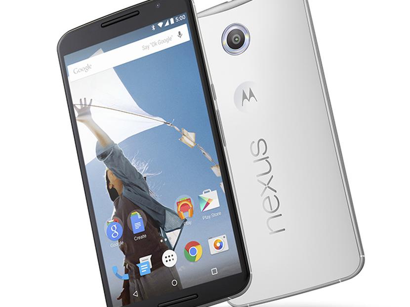 El teléfono Nexus 6 cuenta con una pantalla de casi 6 pulgadas. Foto: Especial