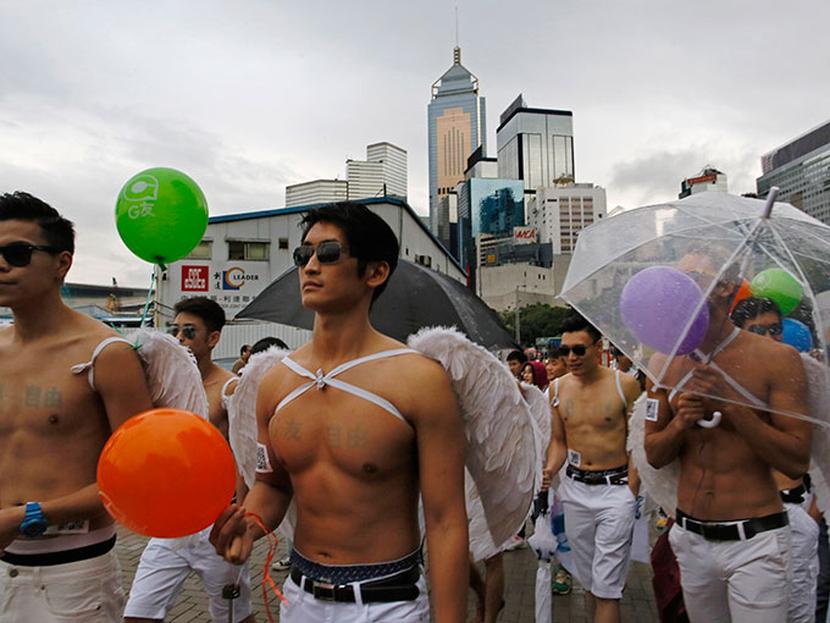 Tras éxito de sitio chino homosexual anuncian uno para lesbianas. Foto AP