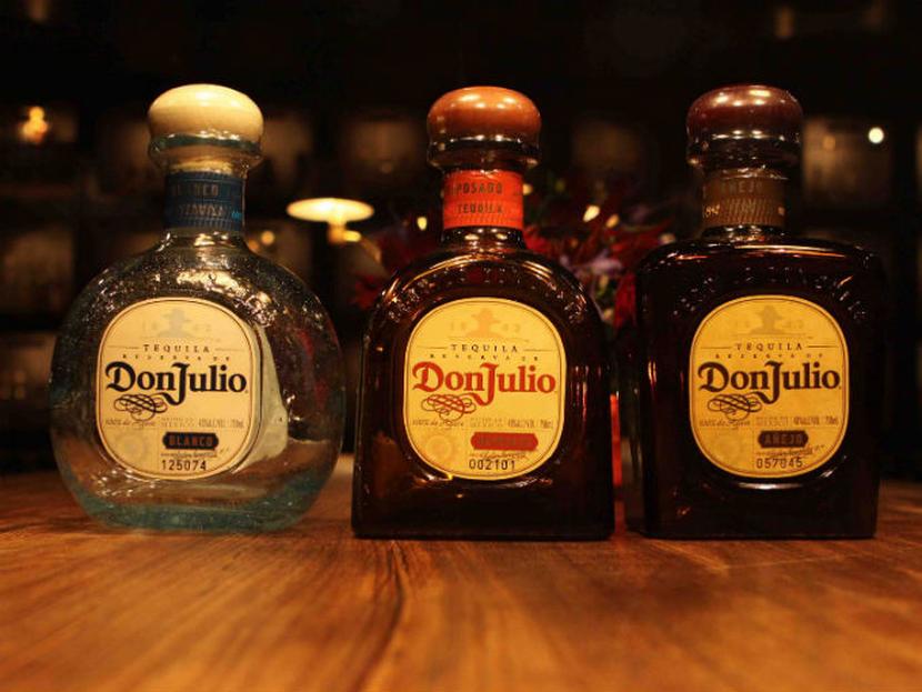 Diageo se queda con el Tequila Don Julio de Casa Cuervo, mientras que la tequilera obtendrá 100 por ciento de la marca de whiskey irlandés Bushmills. Foto: Especial