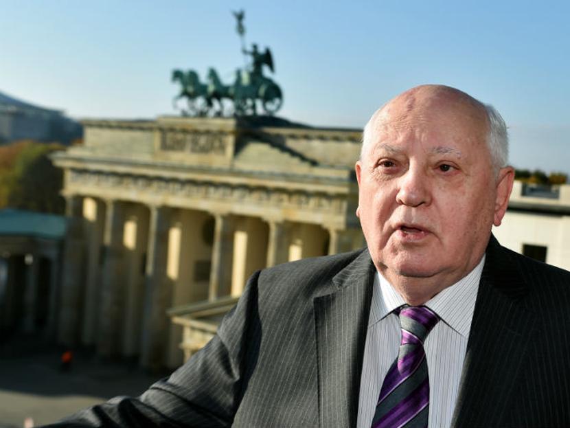 Mijaíl Gorbachov, de 83 años, también criticó a Europa y dijo que está en peligro de volverse irrelevante como potencia global. Foto: AP