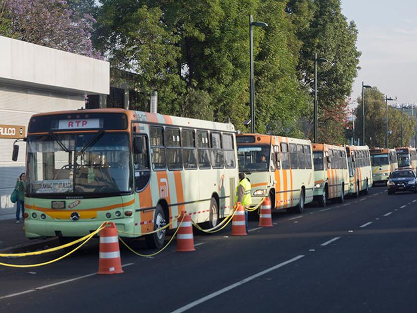 Miguel Ángel Mancerá informó la Red de Transporte de Pasajeros (RTP) se renovará para ser el Sistema M1. Foto: Cuartoscuro