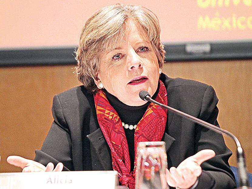 Alicia Bárcena, secretaria ejecutiva de la Comisión Económica para América Latina y el Caribe. Foto: Mateo Reyes