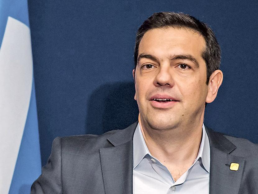 Alexis Tsipras,  primer ministro de Grecia. Foto:  AP