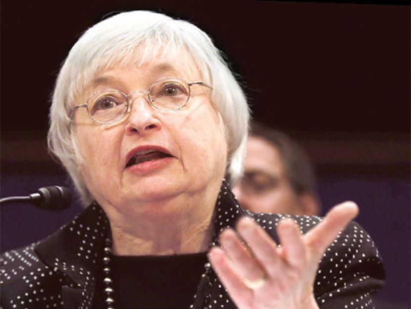 Janet Yellen, presidenta de la Reserva Federal (Fed), defendió ayer ante el Congreso la independencia del banco central de Estados Unidos.  Foto: Reuters