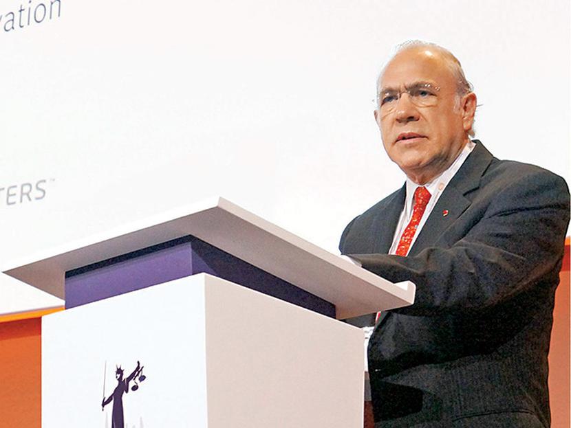 José Angel Gurria, Secretario General de la OCDE Foto: Notimex