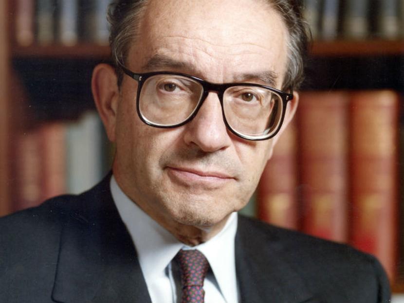 Alan Greenspan, una de las personas que estuvo al frente de la Reserva Federal de Estados Unidos durante más tiempo, cumple años mañana. Foto: Wikimedia Commons