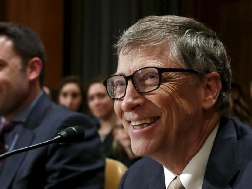 De acuerdo con el último reporte de la revista estadounidense Forbes, Gates tiene una fortuna estimada de 78,100 millones de dólares. Foto: Reuters
