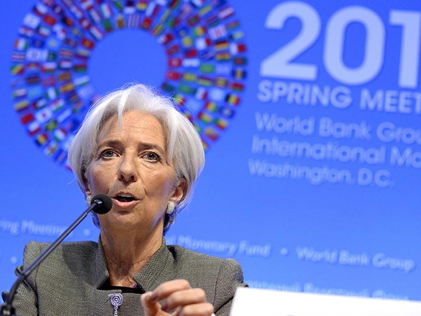 Lagarde dijo que aunque el escenario de la economía global no es el mejor, existen aspectos que alientan la expectativa sobre un favorable crecimiento para este año. Foto: Reuters