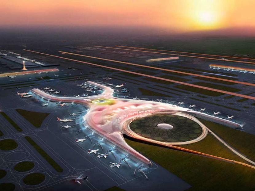 El Nuevo Aeropuerto Internacional de la Ciudad de México (NAICM) comenzará a operar el 20 de octubre de 2020. Foto: Especial