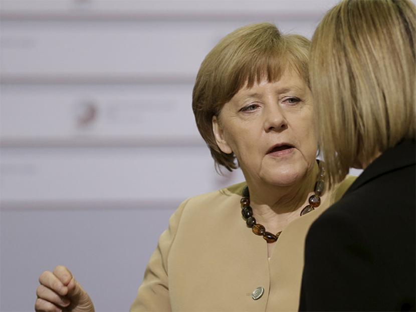 Por quinto año consecutivo la líder alemana Angela Merkel, es considerada la mujer más poderosa de mundo. Foto Reuters