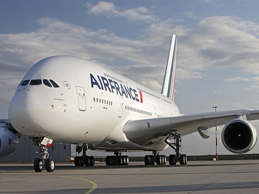 El Airbus A380 de Air France podría aterrizar en el Aeropuerto Internacional Benito Juárez de la Ciudad de México (AICM) en enero del próximo año. Foto Especial
