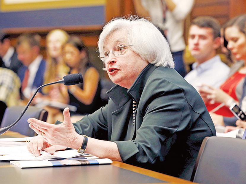 Janet Yellen, presidenta de la Reserva Federal de Estados Unidos. Foto: Reuters
