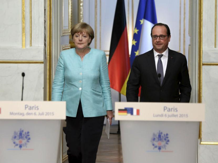 Los líderes de Francia y Alemania dijeron al Gobierno griego que la puerta para negociar con sus acreedores sigue abierta. Foto: Reuters