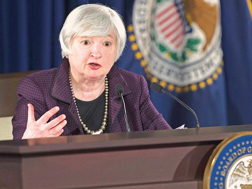 Janet Yellen, presidenta de la Reserva Federal (Fed) de Estados Unidos. Foto: AFP