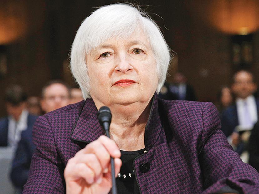 Janet Yellen, presidenta de la Reserva Federal de Estados Unidos (Fed).