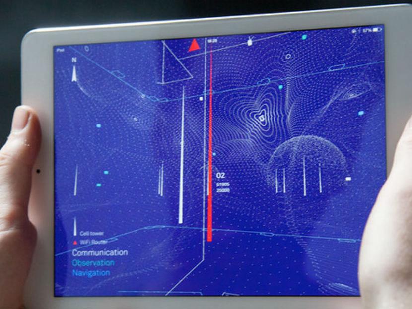 La app utiliza el GPS del dispositivo para determinar nuestra ubicación y muestra una visualización en 360 grados de las señales alrededor. Foto: Especial