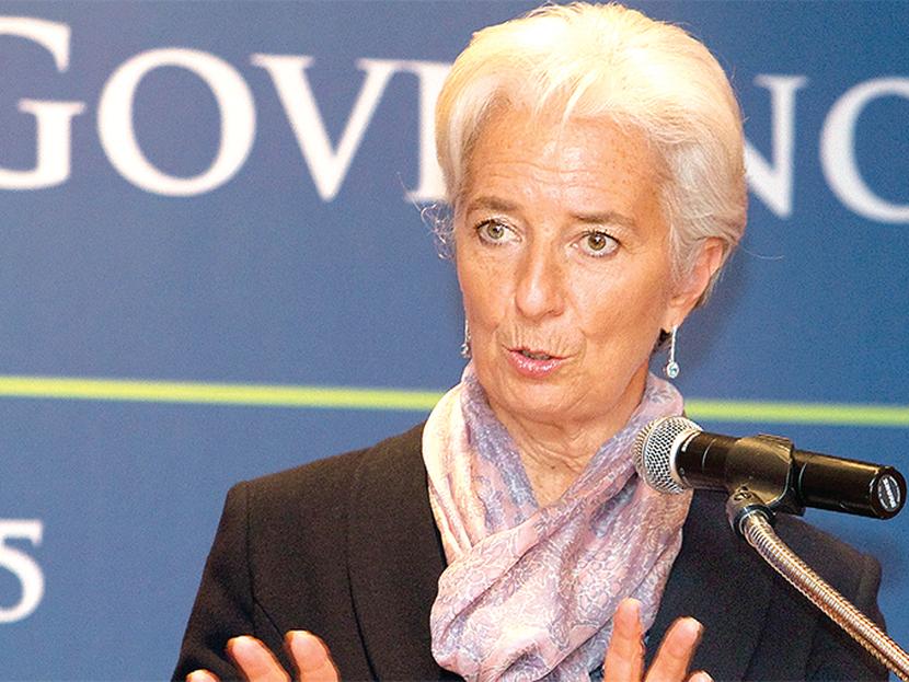 Christine Lagarde, directora gerente del Fondo Monetario Internacional (FMI). Foto: David Hernández/Archivo