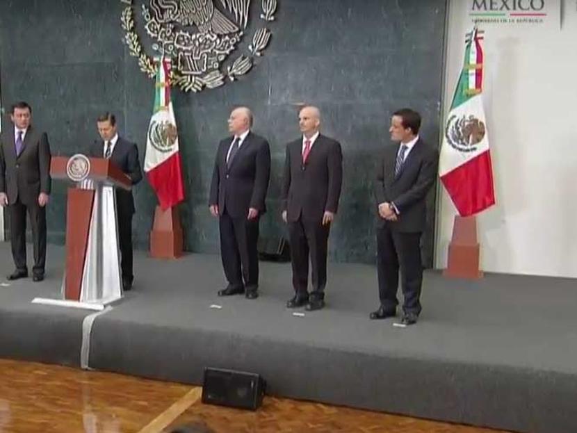 Peña Nieto confirma cambios en la SSa, IMSS y Pemex