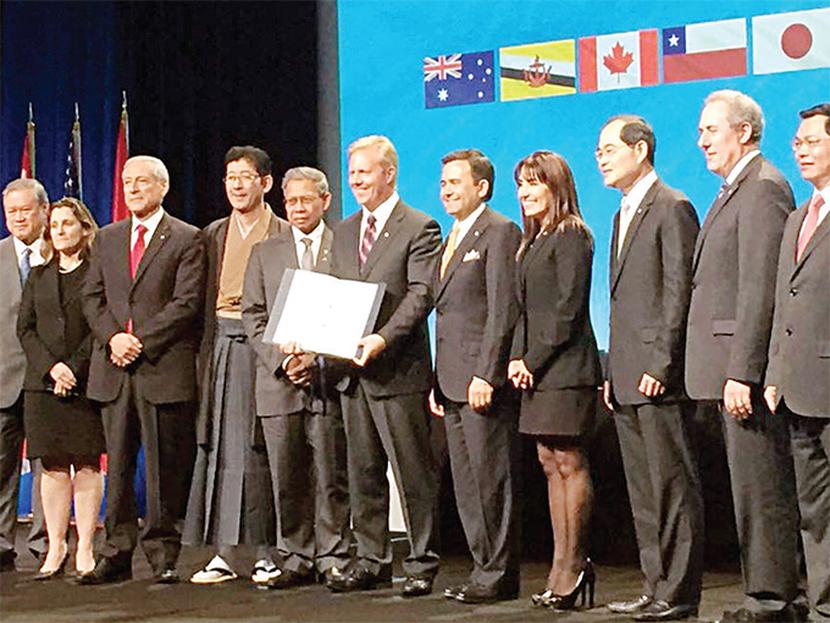 El TPP que se firmó en la ciudad neozelandesa de Auckland este 4 de febrero y del que forman parte 12 países, es el más importante para México después del TLCAN. Foto: Especial