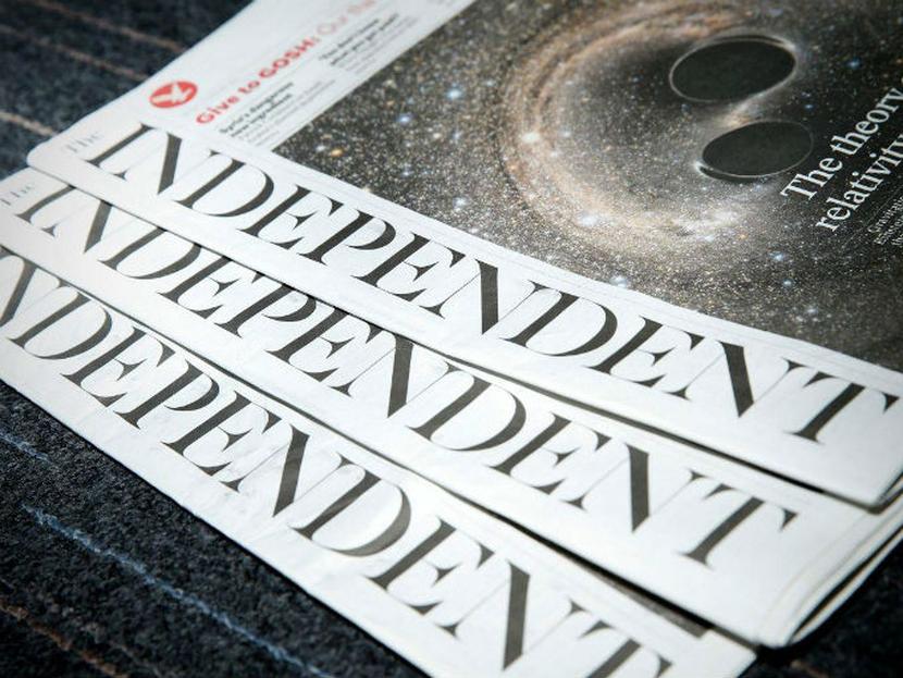 Se espera que la última edición en papel del Independent salga el sábado 26 de marzo. Foto: Getty