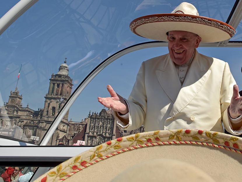 Michoacán y Chiapas registraron una alta ocupación hotelera durante la visita del Papa en ambas entidades. Foto: Reuters