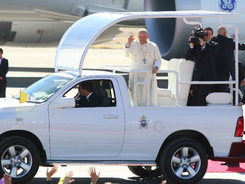 En el último día de una visita de cinco días a México, el Papa argentino visitó una cárcel considerada hasta hace poco una de las más peligrosas. Foto: Cuartoscuro.