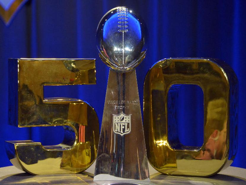 Para el 2016, se espera que la edición número 50 del Super Bowl registre una audiencia de 130 millones de espectadores. Foto: Reuters.